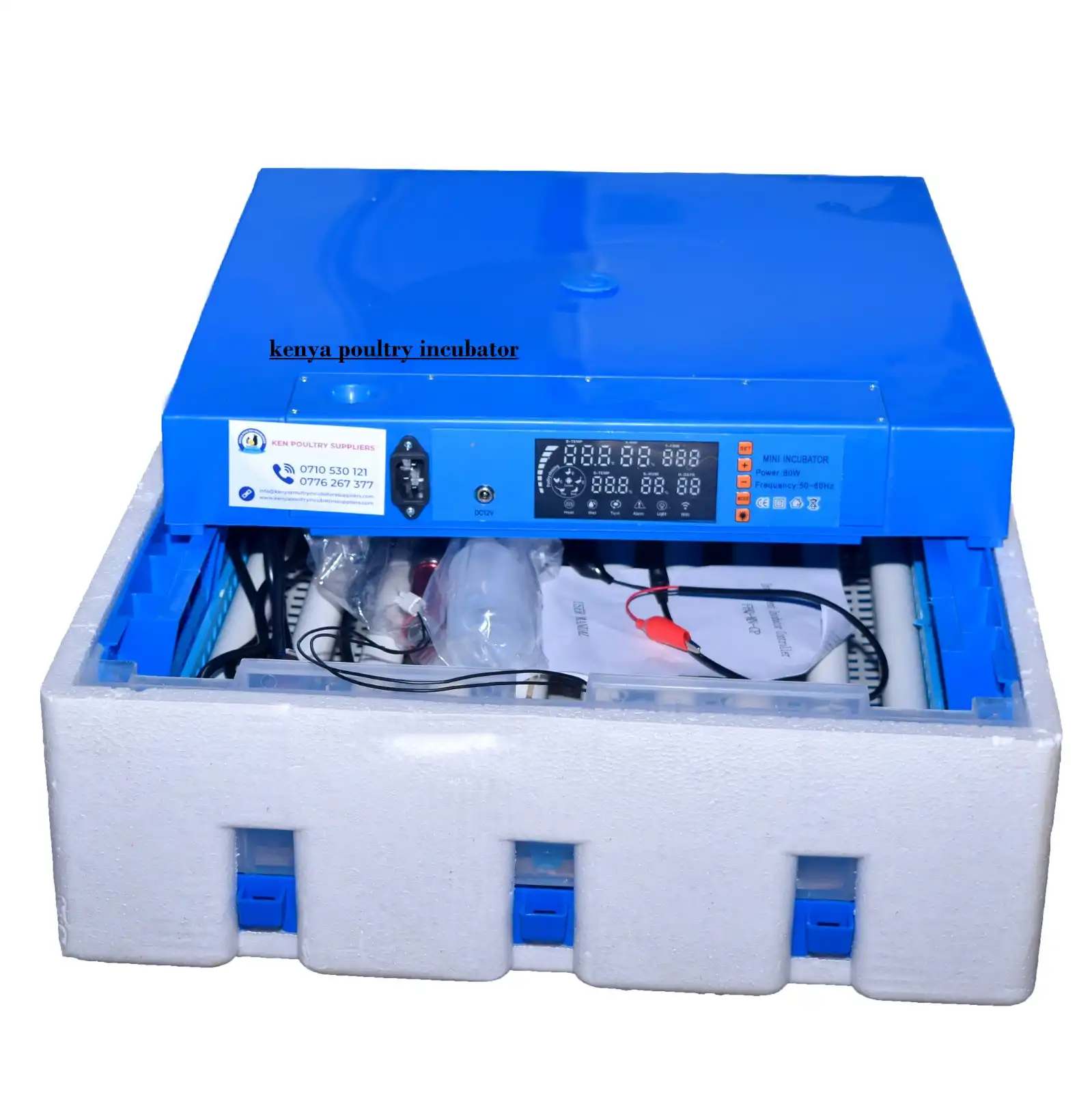64 Eggs Digital Automatic Incubator